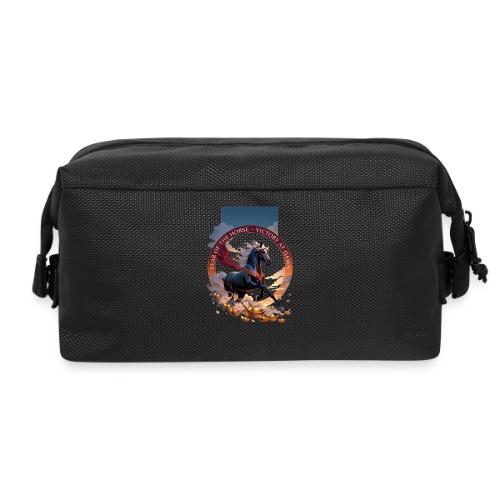 Year of the Horse Dawn T Shirt,Lunar New Year Gift - Travel Toiletry Bag