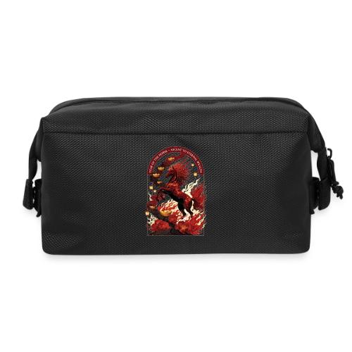Year of the Horse Rise T Shirt,Lunar New Year Gift - Travel Toiletry Bag