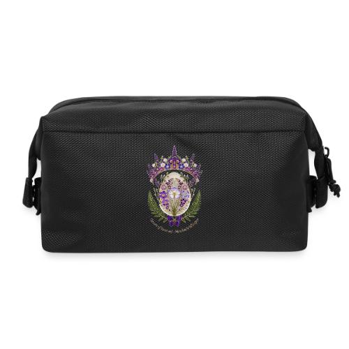 Spring Meadow Crown Tee, Cottagecore Renewal Gift - Travel Toiletry Bag