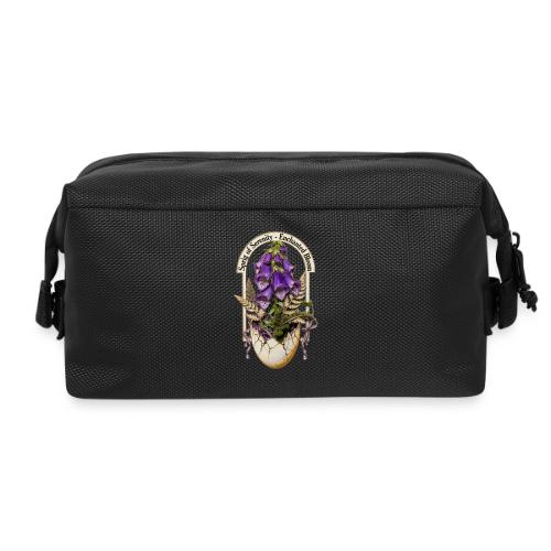 Spring Serenity Foxglove Tee, Easter Gift for wife - Travel Toiletry Bag