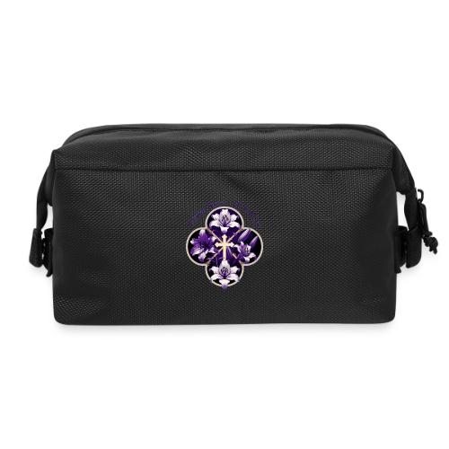 Easter Eternal Bloom Lily Crown T Shirt, Gift - Travel Toiletry Bag