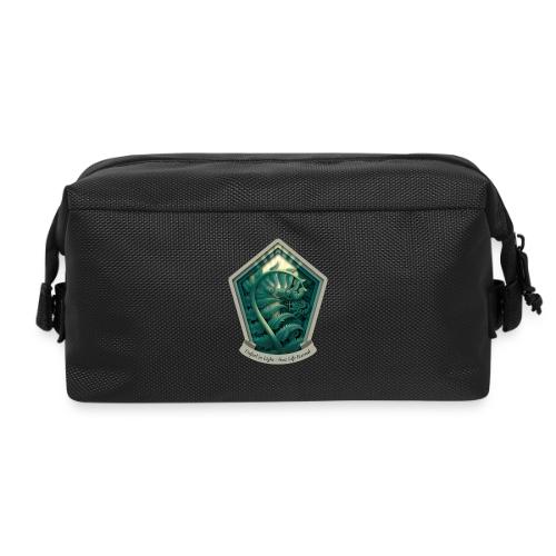 Easter Unfurl in Light Fern T Shirt, Spring Gift - Travel Toiletry Bag