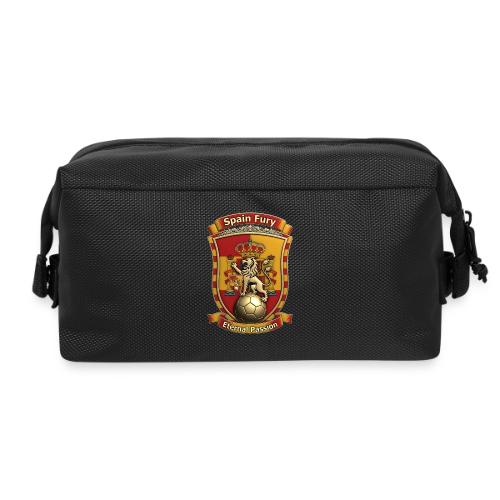 Spain Lion Fury T-Shirt, Spanish Crest Gift - Travel Toiletry Bag