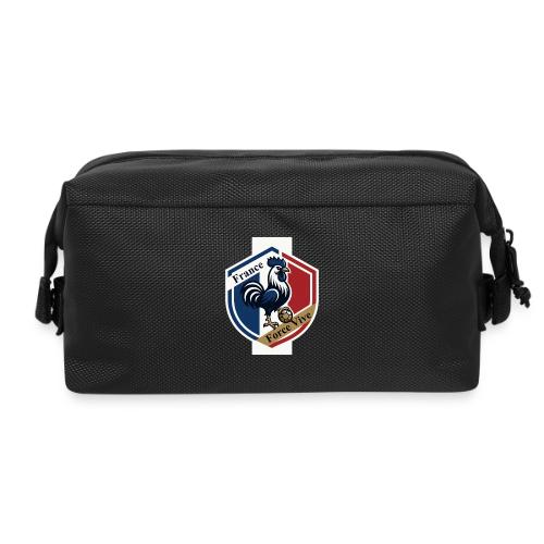 France Rooster T-Shirt, Bleu-Blanc-Rouge gift - Travel Toiletry Bag