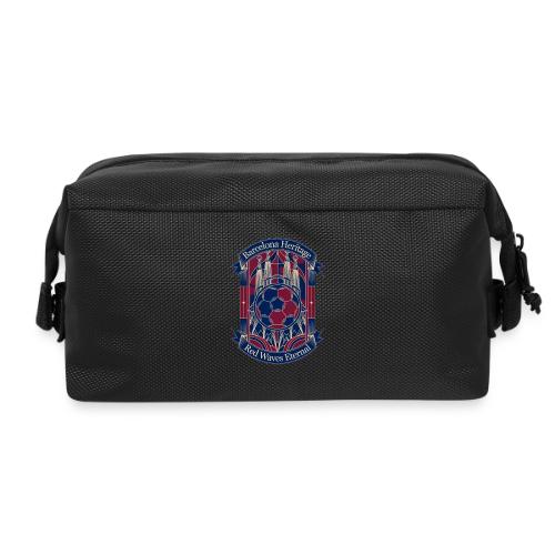 Barcelona Red Heritage T Shirt, Barsa fan Gift - Travel Toiletry Bag