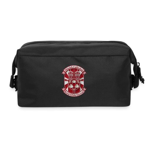 Munich Cathedral T Shirt, German Football Fan Gift - Travel Toiletry Bag