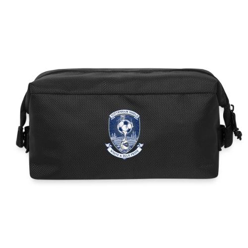 Iconic North London Soccer Emblem Art Print - Travel Toiletry Bag