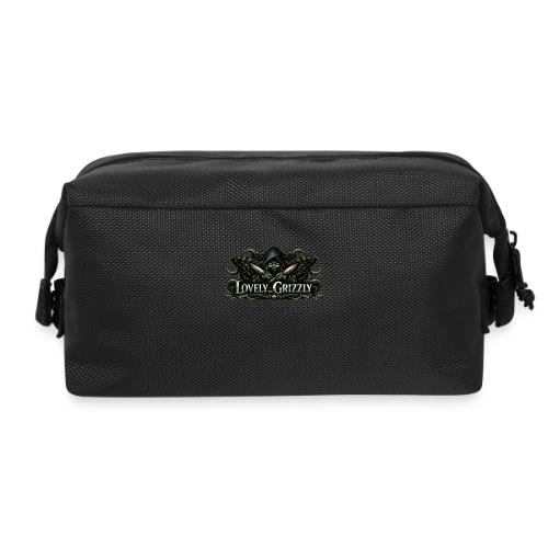 Lovely Grizzly logo - Travel Toiletry Bag