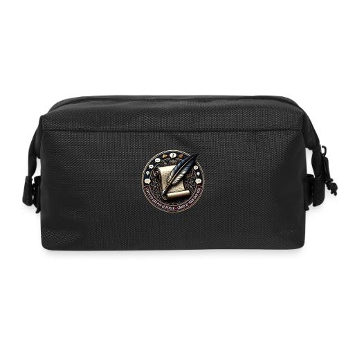 Certified Dad Pun Dispenser T Shirt - Travel Toiletry Bag