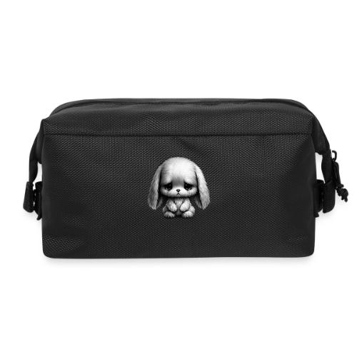 Sad Puppy Meme with Puppy Standing - Travel Toiletry Bag