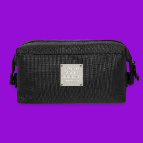 Results - White - Travel Toiletry Bag