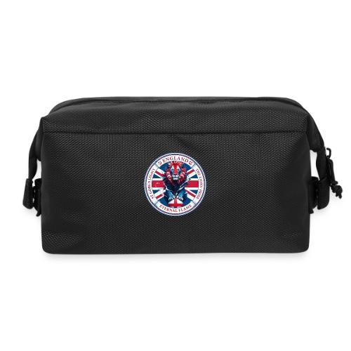 England Lion Emblem T Shirt, Flag Pride Gift - Travel Toiletry Bag