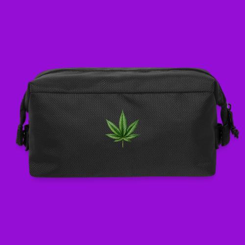Cannabis Leaf - Travel Toiletry Bag
