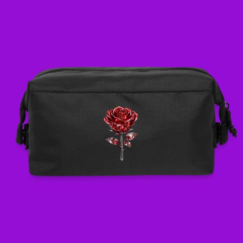 Silver Rose - Travel Toiletry Bag