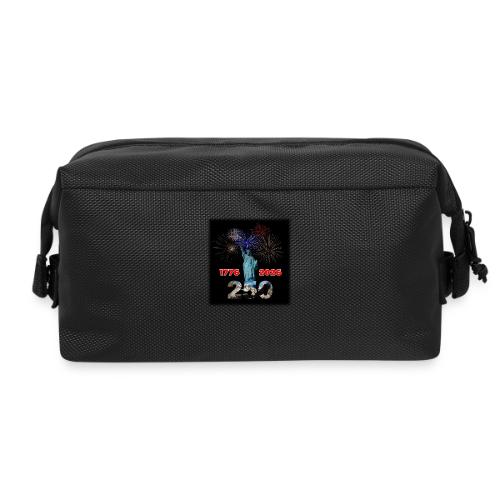 1776 - 2026 - 250 Years USA | Fireworks - Travel Toiletry Bag