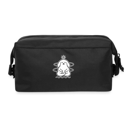 Cute Meditating Bunny Zen Yoga Animal - Travel Toiletry Bag