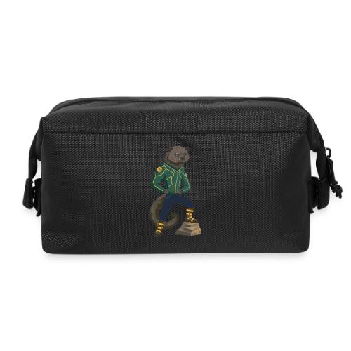 Raccoon Ranger in Neon Armor - Travel Toiletry Bag