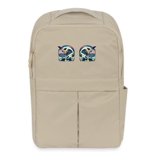 Moonlight Sun Waves - Matte Backpack
