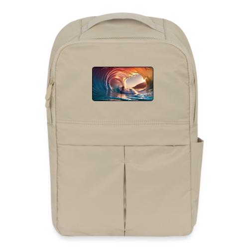 Biggest Barrel Wave - Matte Backpack