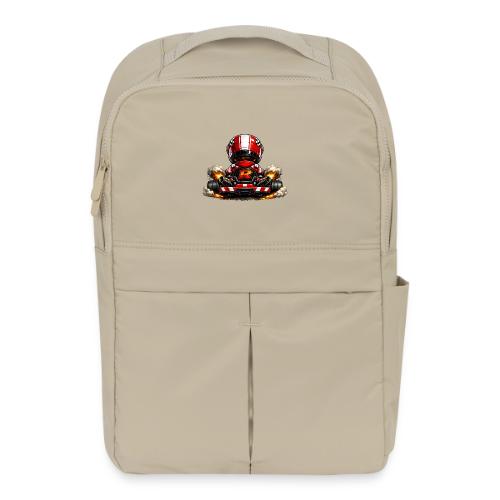 Carcadelogoracerback - Matte Backpack