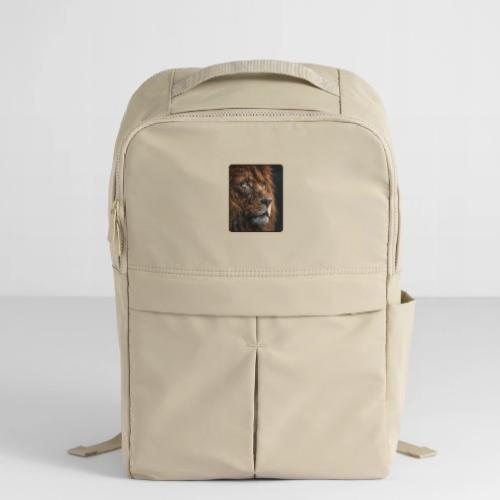 Lion Portrait Majestic Wildlife Design - Matte Backpack