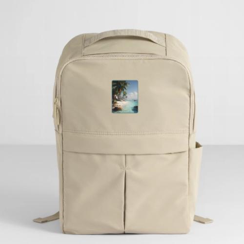 Tropical Beach Paradise Palm Design - Matte Backpack