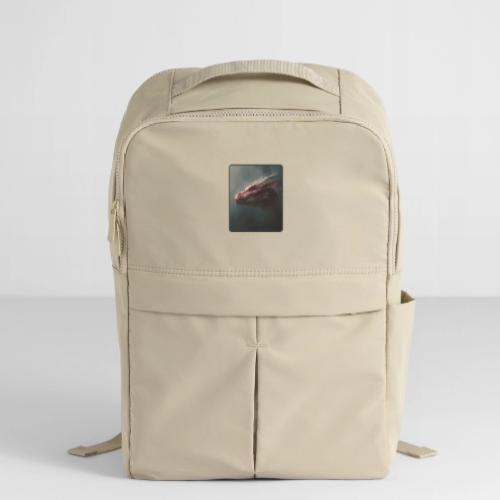 Red Dragon Fog Portrait Design - Matte Backpack