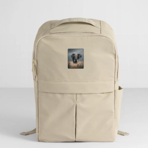 Majestic African Elephant Portrait Design - Matte Backpack