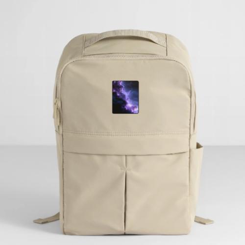 Purple Nebula Space Design - Matte Backpack
