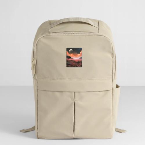 Moonlit Fantasy Flower Landscape - Matte Backpack