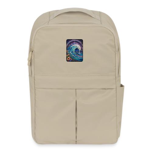 Stained Glass Wave - Matte Backpack
