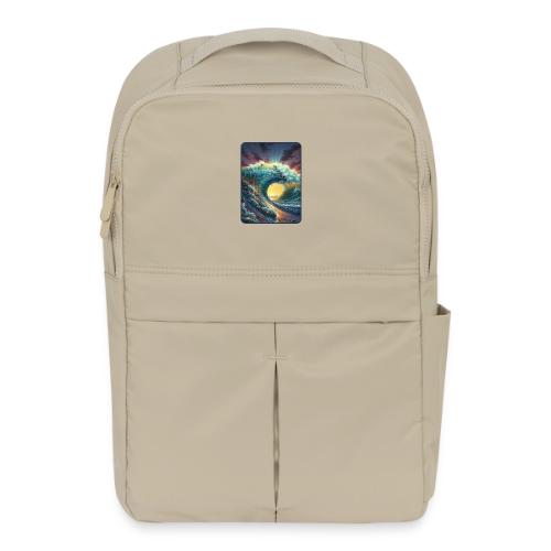 Eternal Circle Wave - Matte Backpack