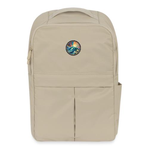 Rainbow Ray Wave - Matte Backpack
