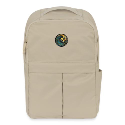Sunrise Flower Barrel - Matte Backpack