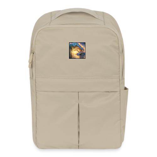 Morning Gold Full-Pipe Wave - Matte Backpack