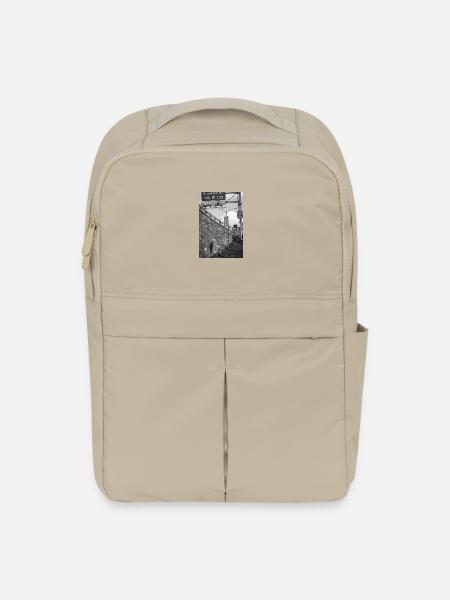 Cliffhanger: Brooklyn Bridge - Matte Backpack - sandgrau