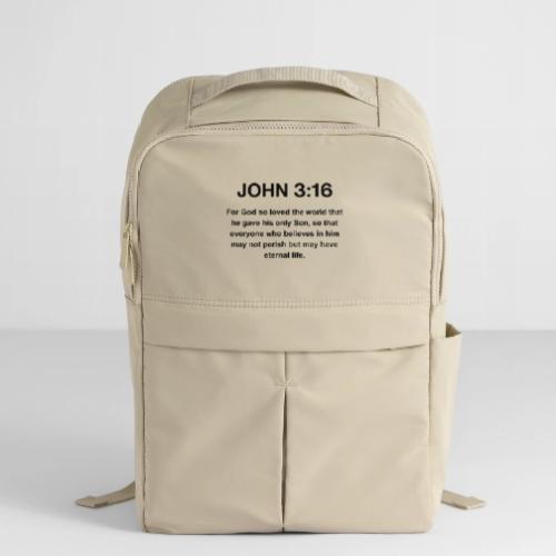 John 3:16 Christian Apparel – Bible Verse Clothing - Matte Backpack