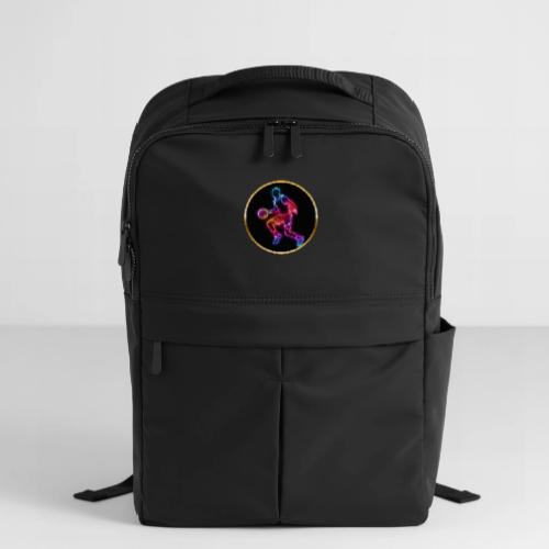 Basketball: Neon Dribble Pulse - Matte Backpack