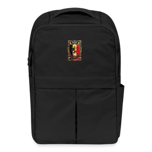 Belgium Lion Crest T-Shirt, Belgian Flag Gift - Matte Backpack