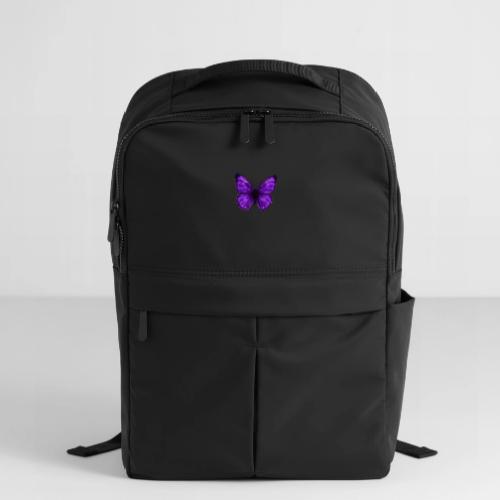 Neon Purple Butterfly - Matte Backpack