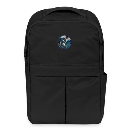 Double Barrel Flower Wave - Matte Backpack