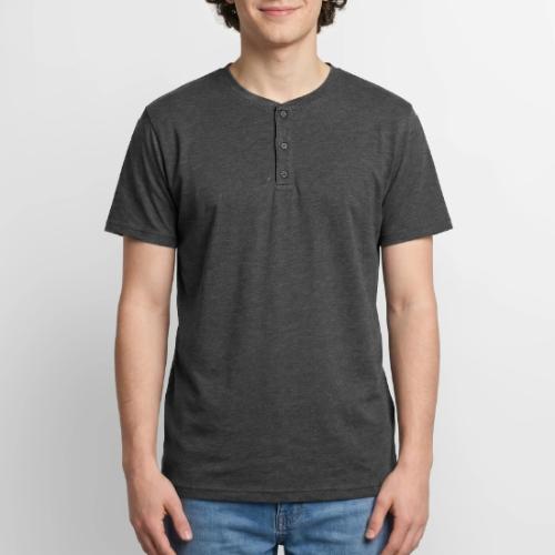 Samurai cherry blossoms - Unisex Henley T-Shirt