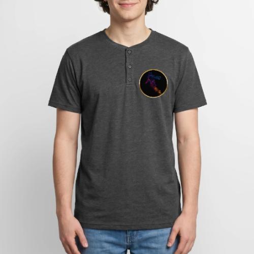 Basketball: Neon Jump Shot - Unisex Henley T-Shirt