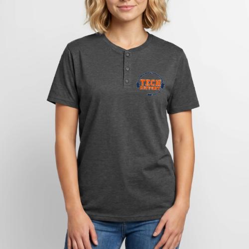 Tech Support Mode On - Unisex Henley T-Shirt