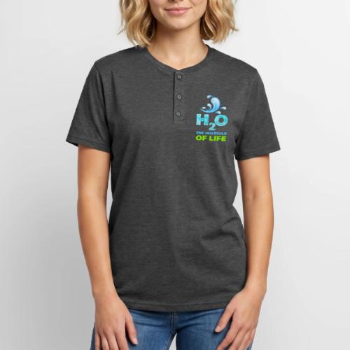 The Molecule of Life - Unisex Henley T-Shirt