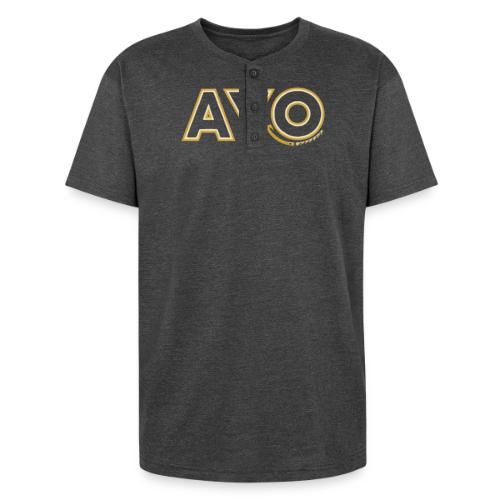 AyoGaming's Logo v1 - Unisex Henley T-Shirt