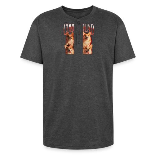 Corgi Squad Funny Dog Lover Vintage Shirt - Unisex Henley T-Shirt