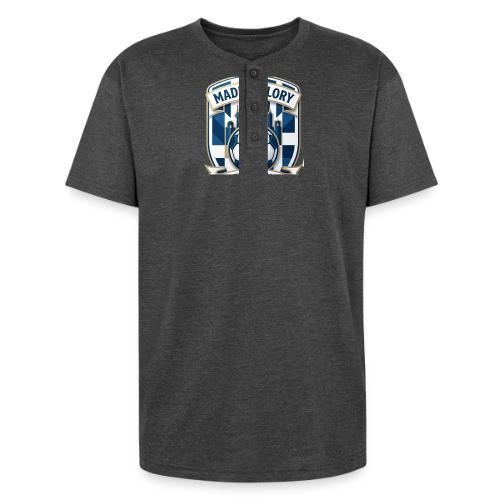 Madrid Skyline Glory T Shirt, Madrid Fan Gift - Unisex Henley T-Shirt