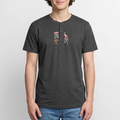 Luke Hall - Eldora Speedway FFN#1 Design 2 - Unisex Henley T-Shirt