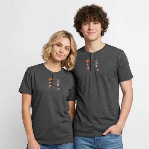 Jonathan Taylor Eldora Speedway FFN#1 Design 2 - Unisex Henley T-Shirt